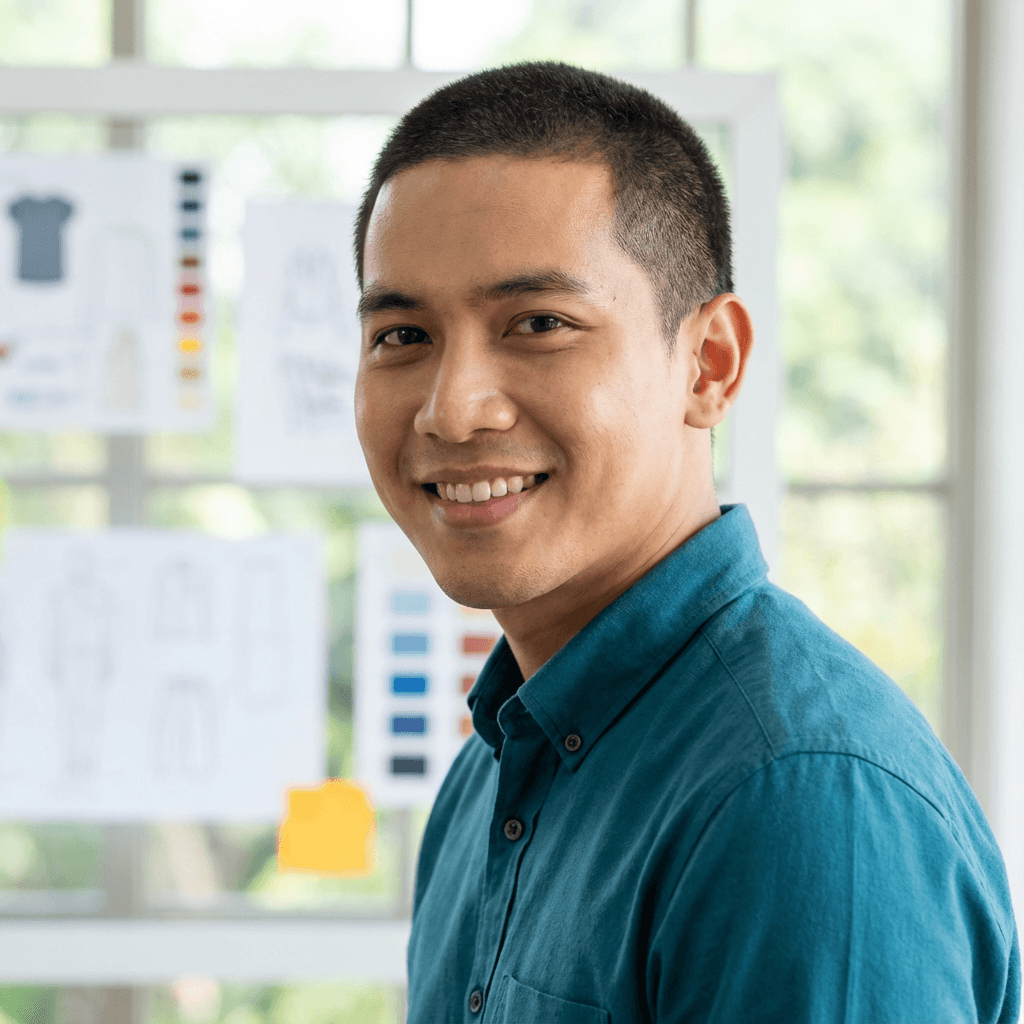 Budi Setyo, father of santri